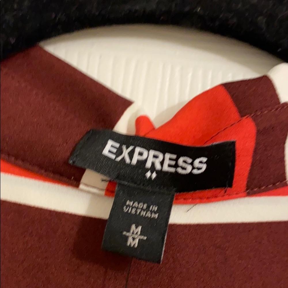 Express zipper dress stripes - Picture 3 of 4